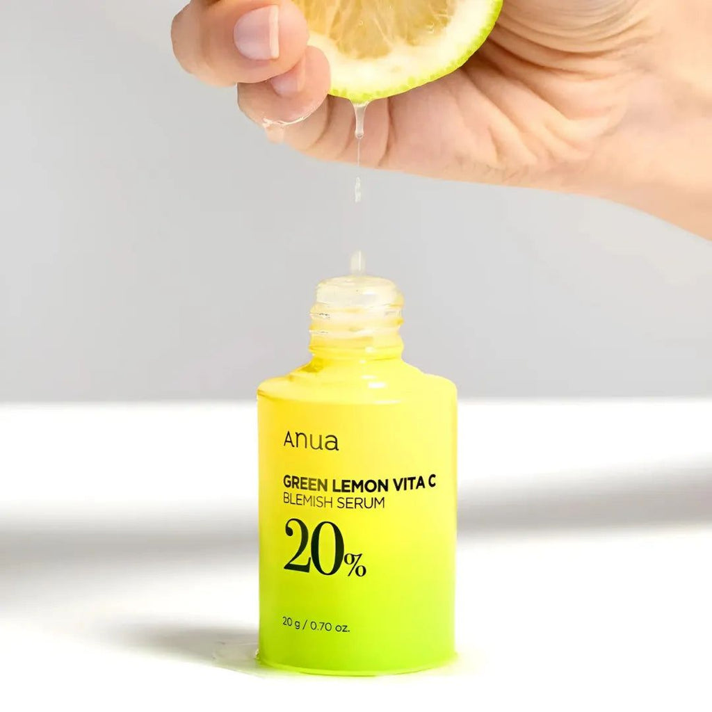 Anua Green Lemon Vita C Blemish Serum 20%, 0.70 fl oz (20 g)