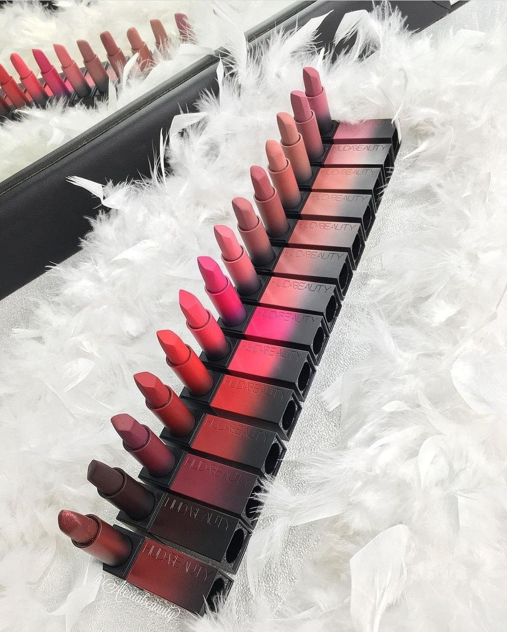 Huda Beauty Matte Lipstick Set - 12 Pcs