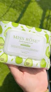 Miss Rose Avocado Makeup Remover Wipes