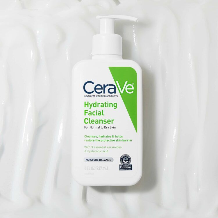 cerave hydrating facial cleanser -236ml