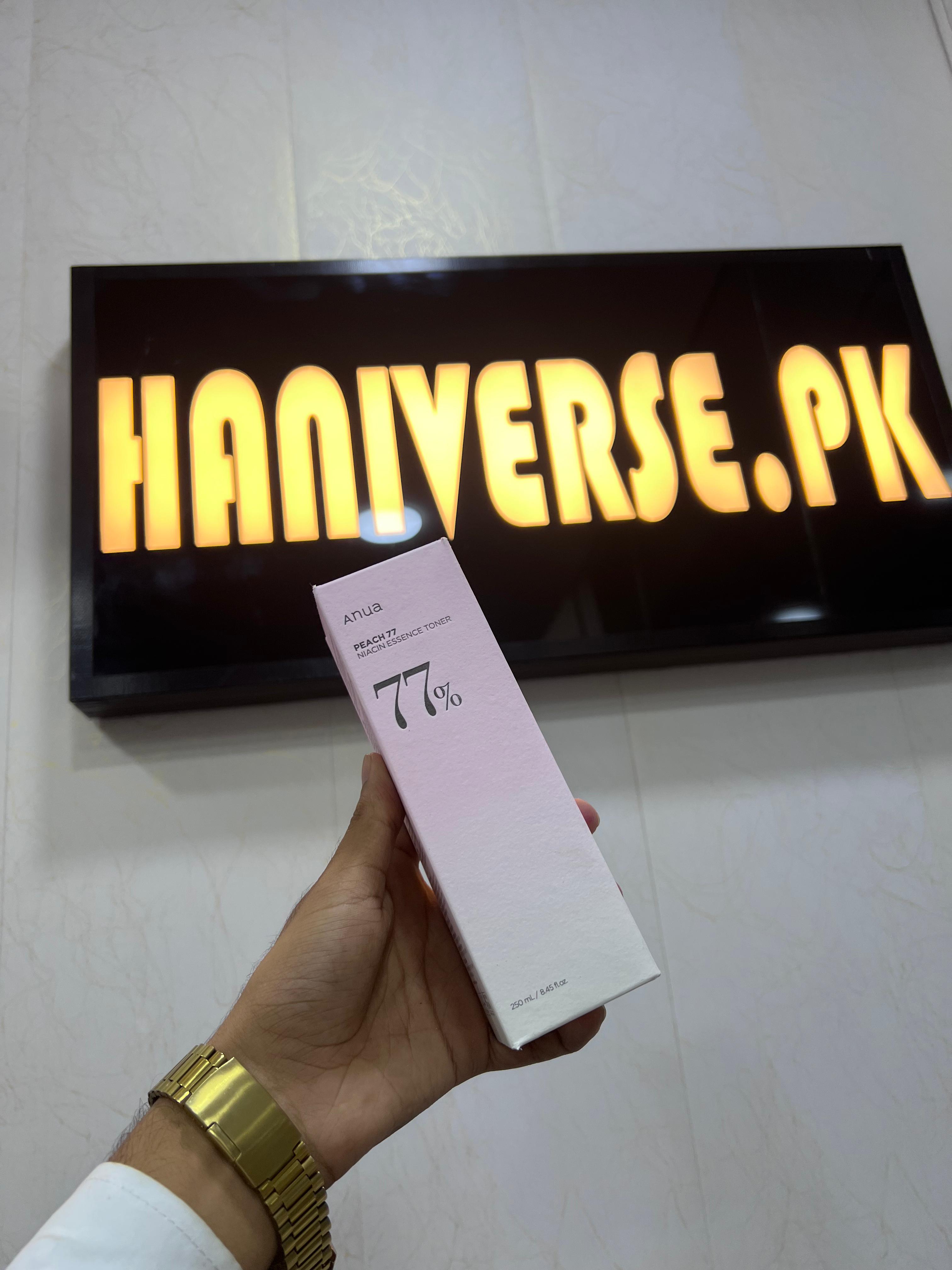 Anua Peach 77% Niacin Essence Toner 250ml