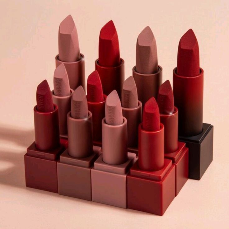 Huda Beauty Matte Lipstick Set - 12 Pcs