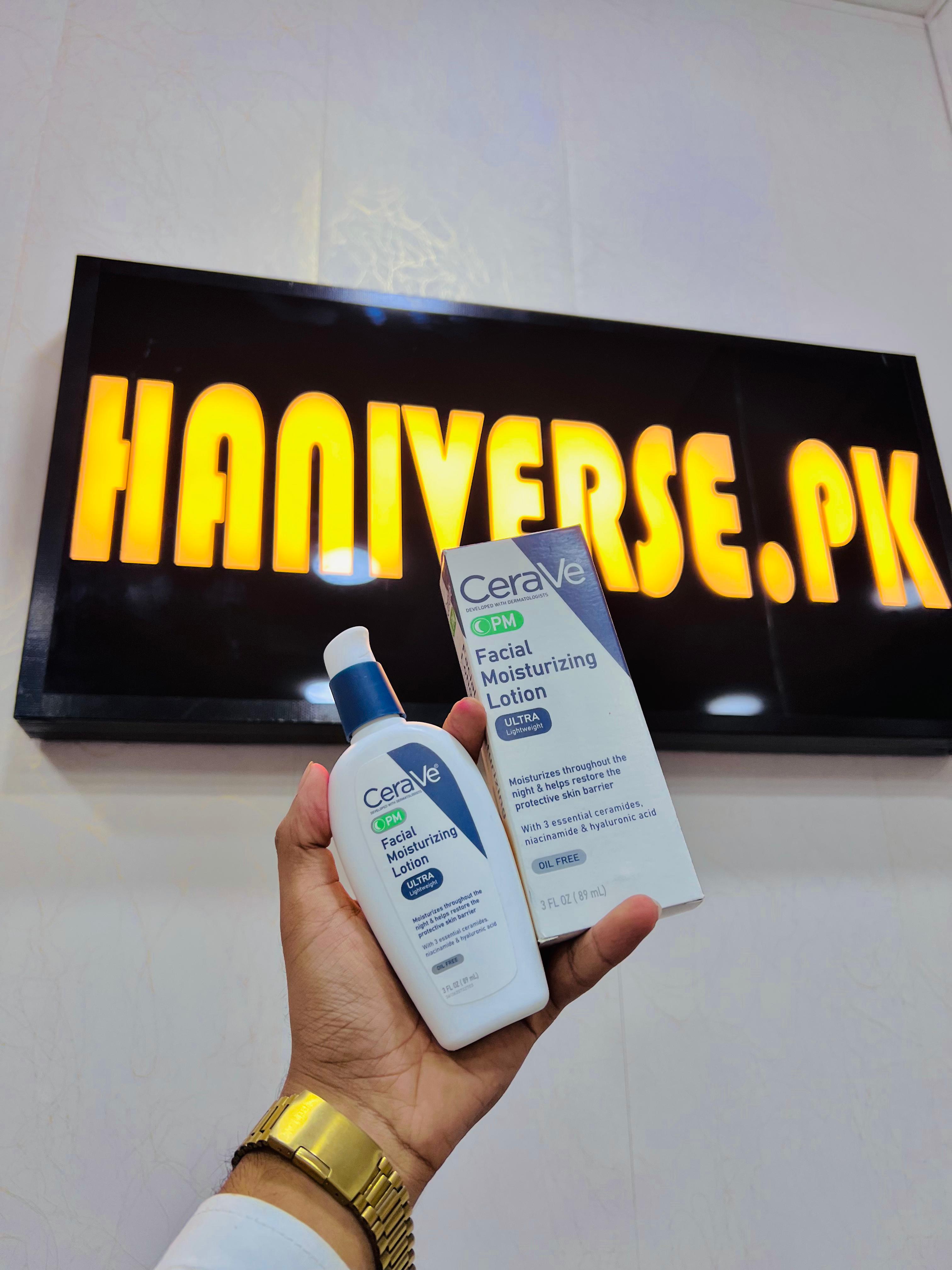 CeraVe PM Facial Moisturizing Lotion