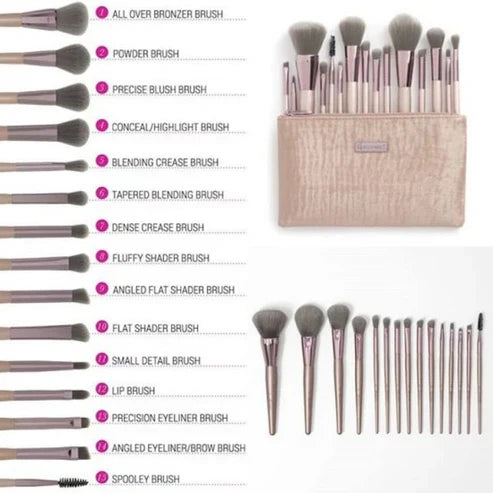 BH Cosmetics Lavish Elegance - 15 Piece Brush Set