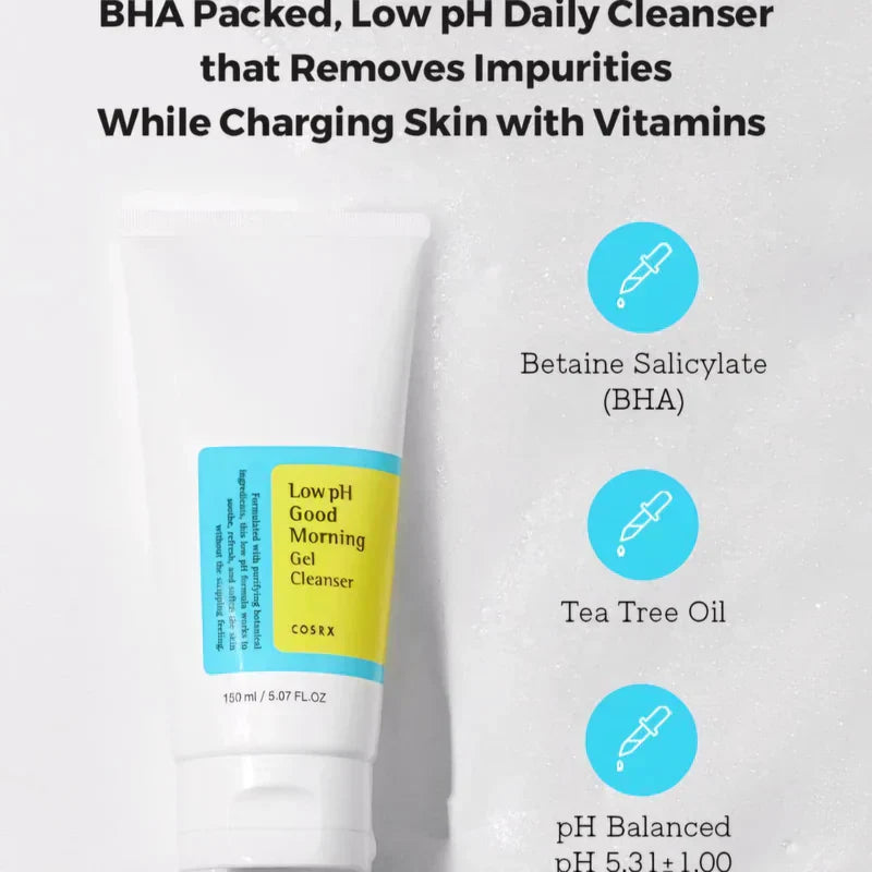 COSRX Low pH Good Morning Cleanser