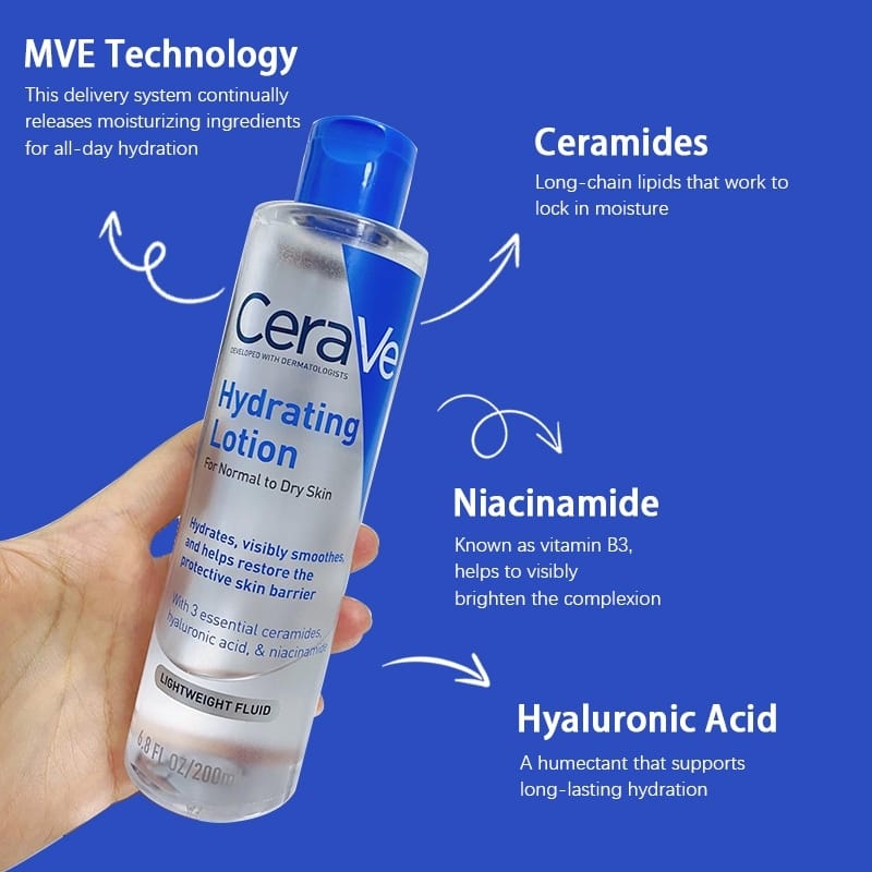 CeraVe Hydrating Lotion for Normal to Dry Skin