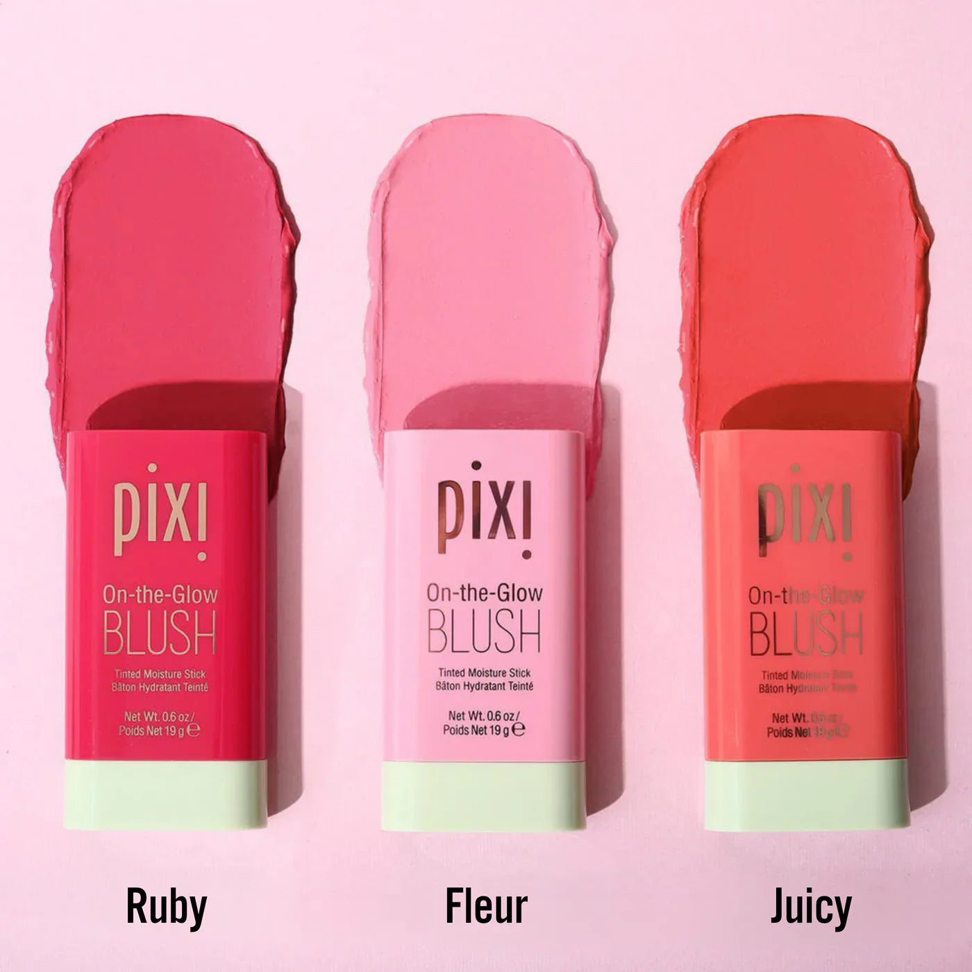 Pixi On-the-Glow Blush Pack Of 3