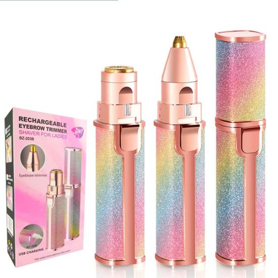 2-in-1 Electric Eyebrow Trimmer - Precision