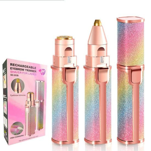 2-in-1 Electric Eyebrow Trimmer - Precision