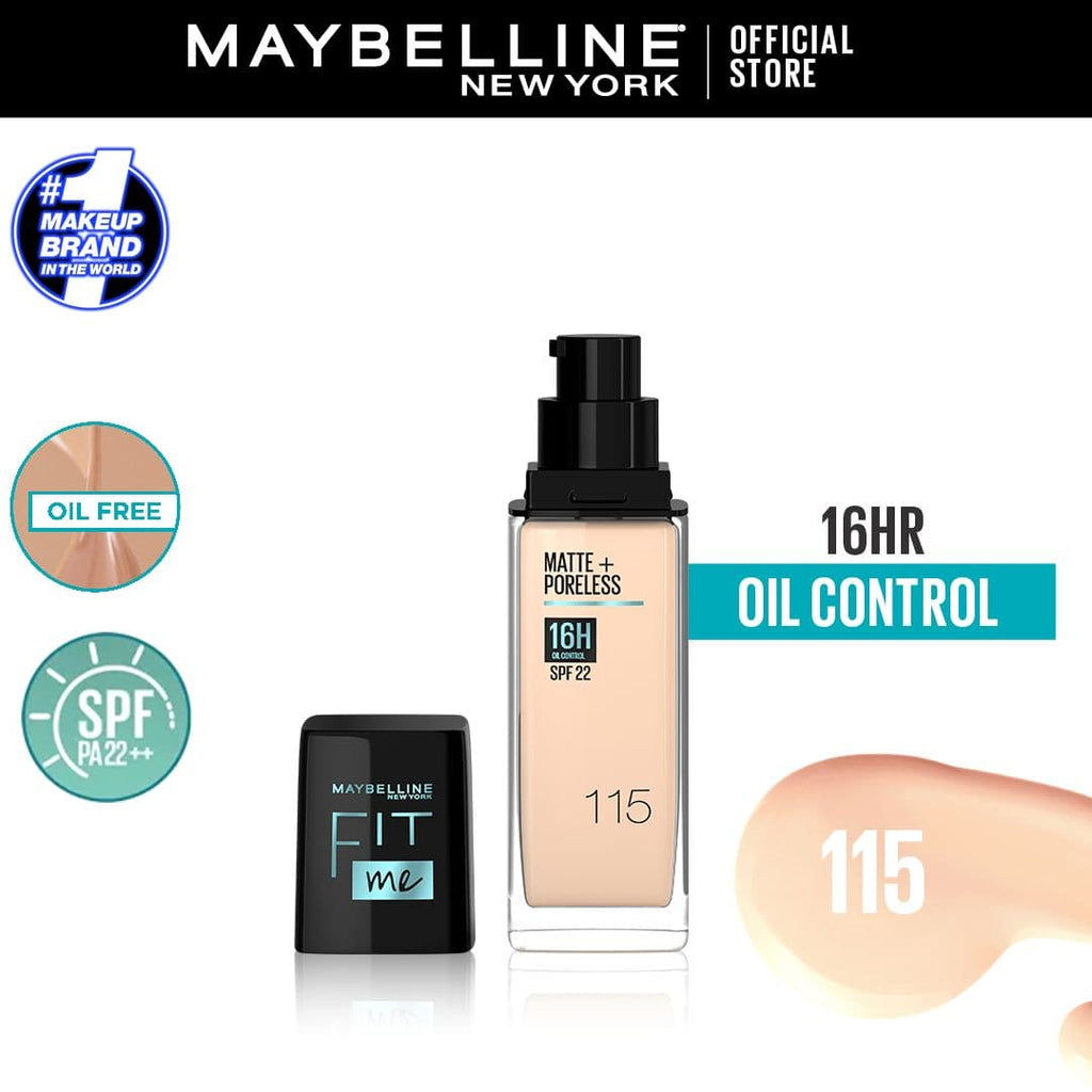 Maybelline Fit Me Matte & Poreless Liquid Foundation