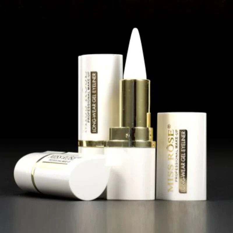 Miss Rose Gel Eyeliner Kajal Stick black white