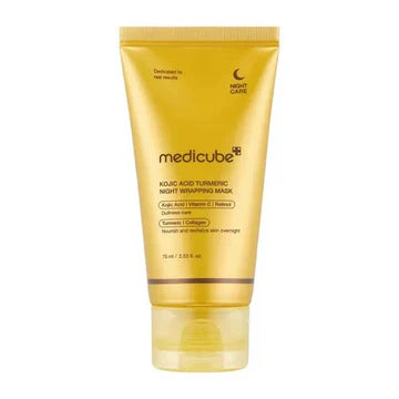 MEDICUBE - Kojic Acid Turmeric Night Wrapping Mask - 75ml