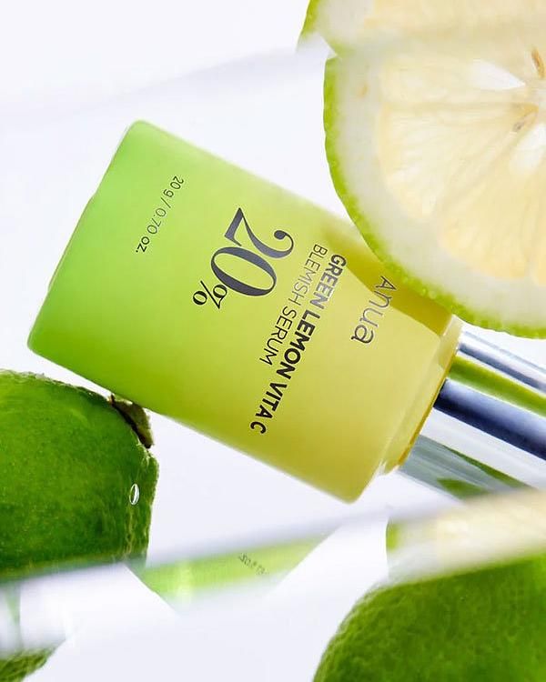 Anua Green Lemon Vita C Blemish Serum 20%, 0.70 fl oz (20 g)