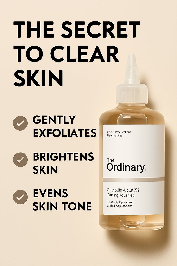 The Ordinary Glycolic Acid 7% Toning Solution Toner -240 ml