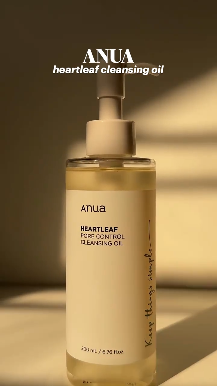 Anua - Heartleaf Pore Control Cleansing Oil 200ml Expiry